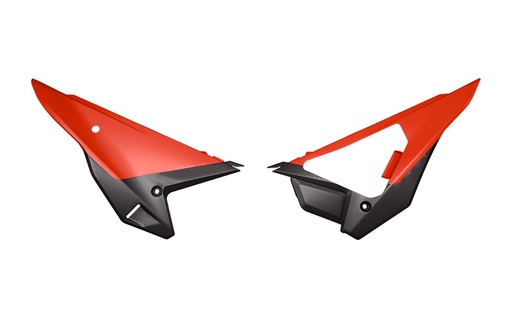 [RTECH-R-FICRFRSNR26] RTech Revolution Side Panels for Honda CRF-R, RWE & RX (2025-2026) - (Red/Black)