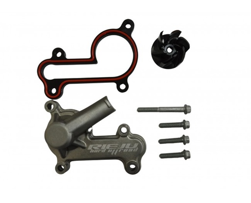 [RIEJU-0/K00.350.9115] Rieju Hard Offroad Water Pump Cover Kit for MR300i (2026) - (Black)